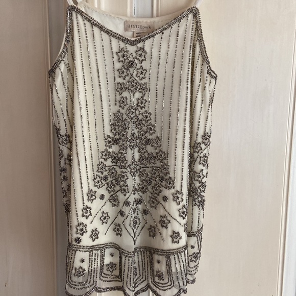 HYDE PARK-| VINTAGE CAMISOLE -Tank Top Beaded Unique S- M - Picture 3 of 6